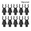 10pcs Universal Replacement Holder Hood Bonnet Support Clip 65722EB300 Black Retainer Prod Rod Clamp