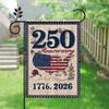 250. Évforduló Amerikai Kert Zászló 250 Év Szabadság Hazafias Zászló 4-én Júliusban Udvari Jelző a Függetlenség Napjára Emlékezés Napjára Ajándék