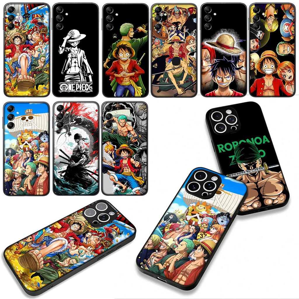 Roronoa Zoro Luffy One Piece for Motorola Moto G54 G05 G24 G55 G75 G85 G15 G57 G86 Power Edge 50 30 Ultra Fusion Neo Pro Case
