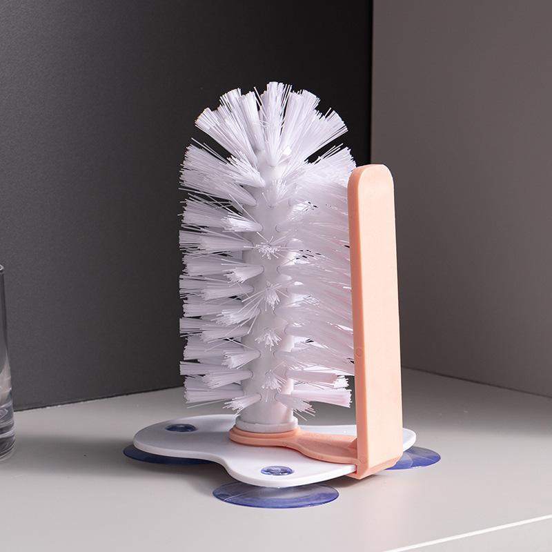 1Pc Cup Scrubber Glass Cleaner Bottle Brush Sink Bottle Cleaning Brush Kitchen Gadgets Accessories