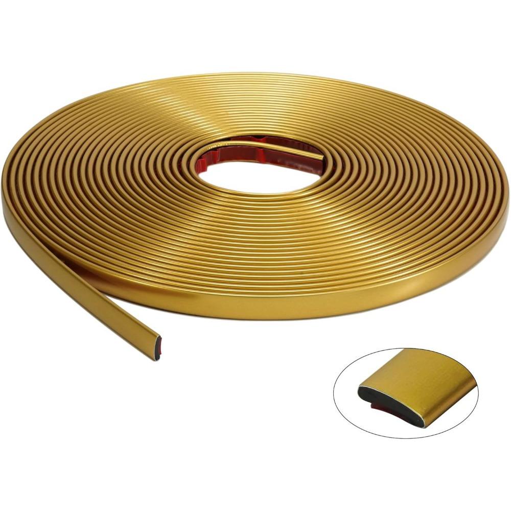 Self Adhesive Molding Trim Flexible Peel and Stick Wall Decoration Strip 3m High-Gloss Door Frame Kitchen Backsplash