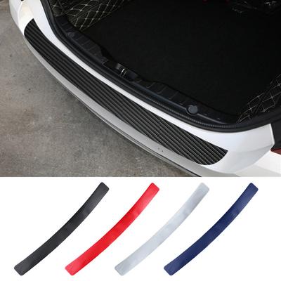 Adesivo Universale in Fibra di Carbonio per Paraurti Posteriore Auto Strisce Protettive Antigraffio Anticollisione Accessori Auto 90cm