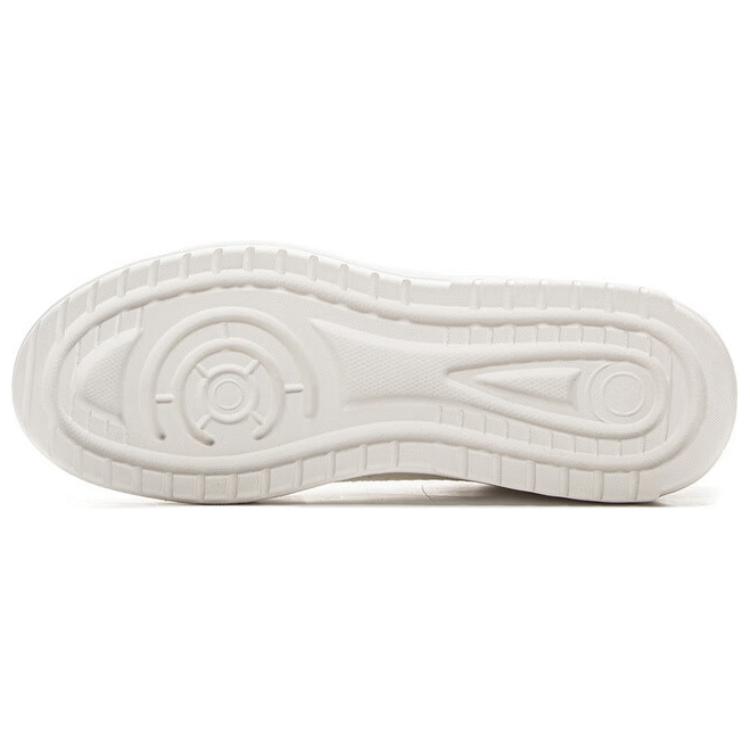 Li Ning Slip Resistant Cushioning Abrasion Resistant Low top Skateboard Shoes Women's White Blue AGCV180-6