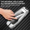 Leather Car Metal Key Case Cover For Ford Focus 3 4 St Mondeo 5 Mk5 Mustang F-150 Explorer Edge Fiesta Kuga Mk3 4 Key Chain