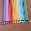 27-farebná plná škála Origami Lucky Star Papierové prúžky Skladacie papierové stuhy Farby