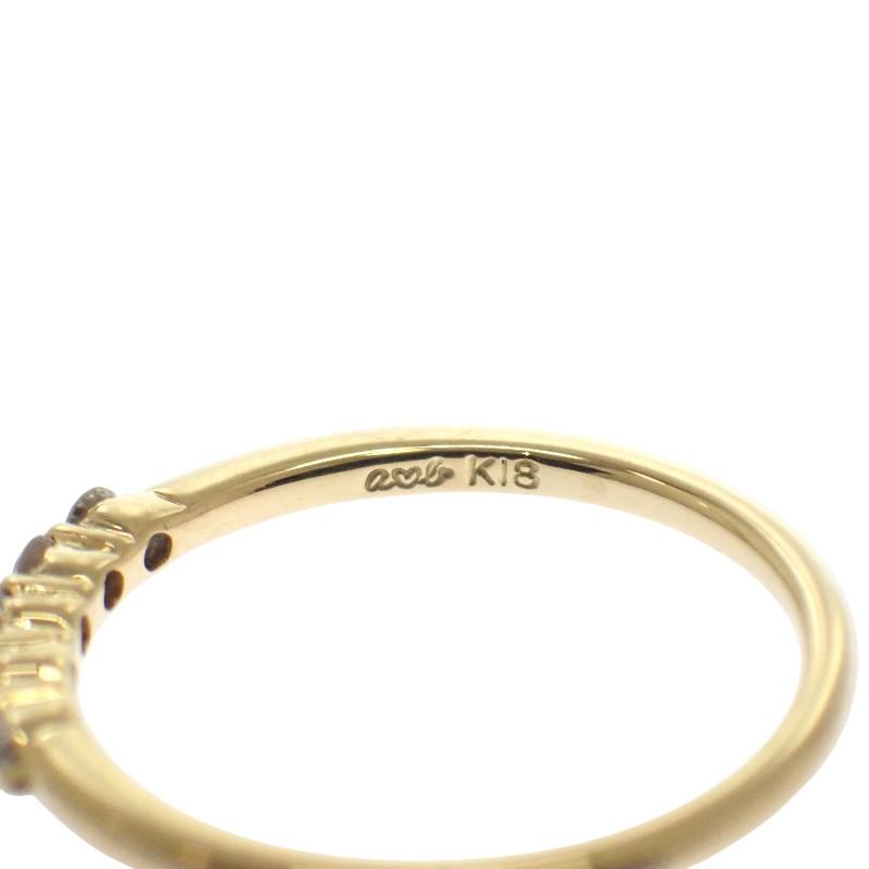 No Brand  #3(JP Size) Ring K18 Gold Women
