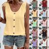 Women's Sexy Casual Solid Color U Neck Vest T-Shirt