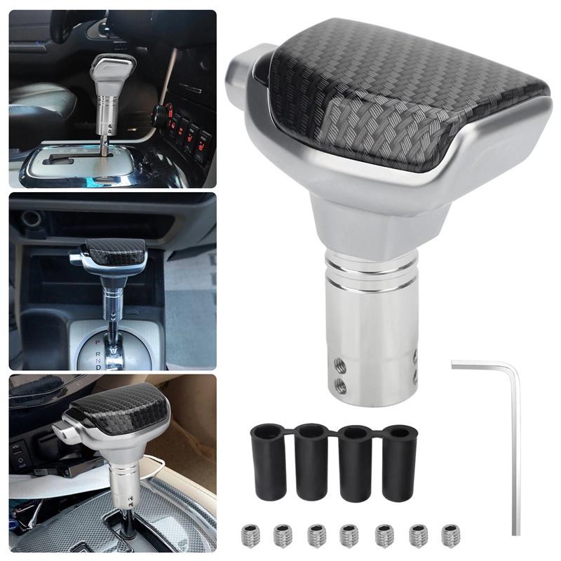 Aluminium Gear Shift Knob Automatic Transmission Gear Shift Head For Most Car Shifter Decorations Accessories