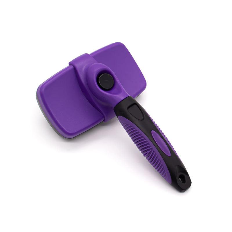 Pet Comb Cat Dog Stainless Steel Needle Combs Remove Floating Hairs Self Cleaning Massage Beauty Cleaning Brush Pets Supplies