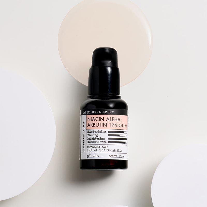 DERMA FACTORY Niacin Alpha-Arbutin 17% Serum 30ml
