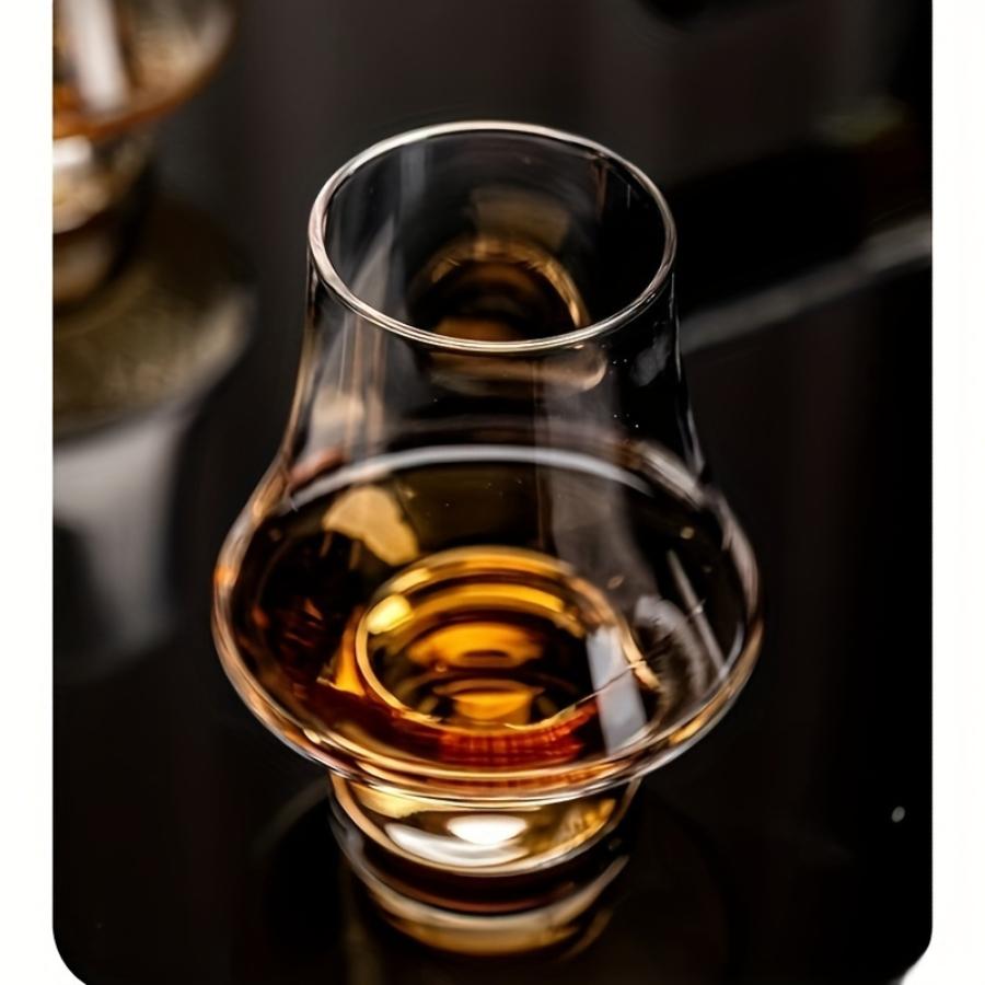 Whiskey Tasting Glass Crystal Whiskey Snifter Reusable Multipurpose Glass Perfect Brandy More Aesthetic Glassware
