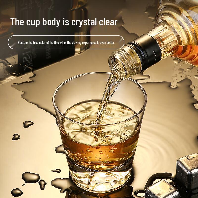Sushiceramics Handmade Crystal Whiskey Glass