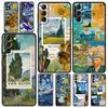Coque de téléphone pour Samsung Galaxy S24 S23 S22 Ultra S20 S21 FE 5G S10 S9 Plus S10E S8 S7 Edge Housse souple Ciel étoilé art de van Gogh