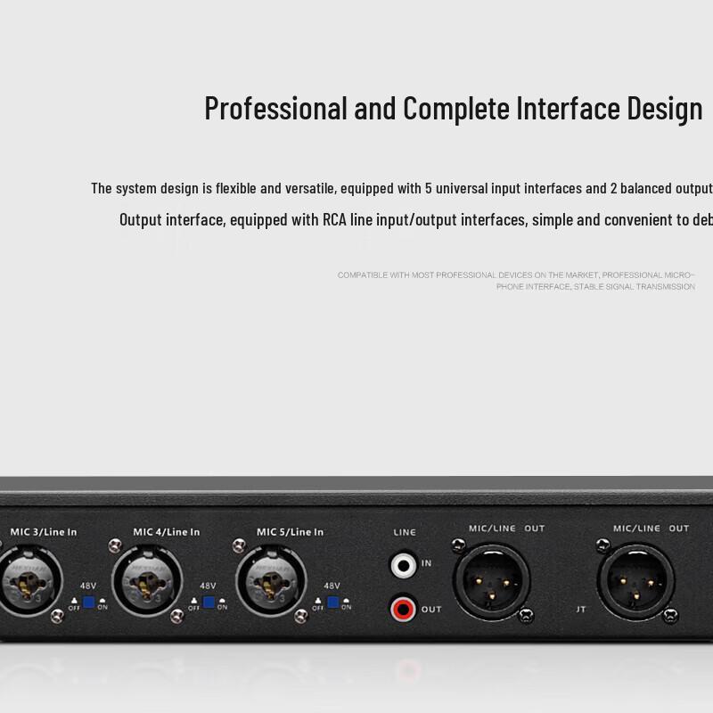 Professional Digital Feedback Suppressor & Audio Processor (CN Version)