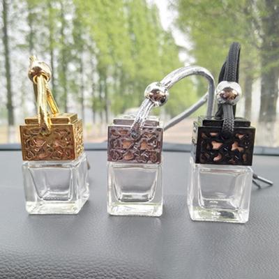 Perfume Bottle Portable Multifunctional Glass Essential Oils Diffuser Ornament for Travel