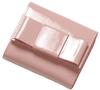 Altro Rose Pink Ribbon Tri-fold Wallet, Mini Wallet, Small Coin Purse, Card Slots, Bill Compartment, Box Coin Shape, Enamel, Elegant Design, 333229-16