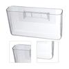 Transparante Wandhouder voor Afstandsbediening Plastic Wandmontage Organizer Kleefbare Opbergbak Slaapkamer