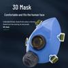 Guanyang Wiederaufladbare Split-Maske mit dreistufig einstellbarer Luftzufuhr für den industriellen Staubschutz