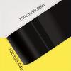 Klebeband, strapazierfähig, wasserfest, schwarz, Klebeband, stark klebend, für Reparaturen im Innen- und Außenbereich, zum Abreißen von Hand