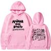 Damen Karol G Bicotta Harajuku Damen Kapuzenpullover Mode Kapuzenpullover Damen Freizeit Bedrucktes Frühjahrs- und Herbstoberteil