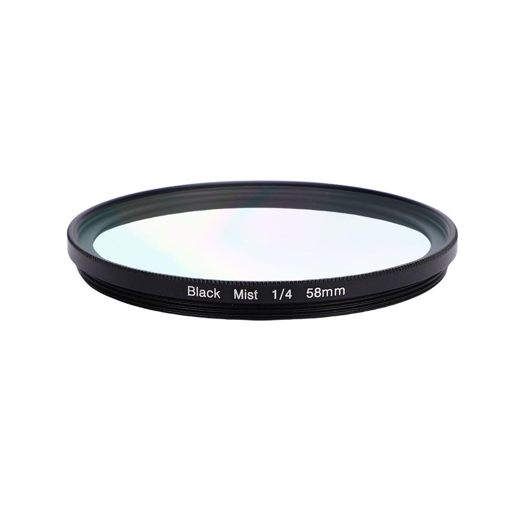 1 4 Black Soft Filter Camera Soft Focus Lens for Portrait Photography Video Vlog