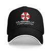 Umbrella Corporation Baseball Cap Retro Adjustable Sandwich Hats for Men Women Breathable Dad Hat Running Golf