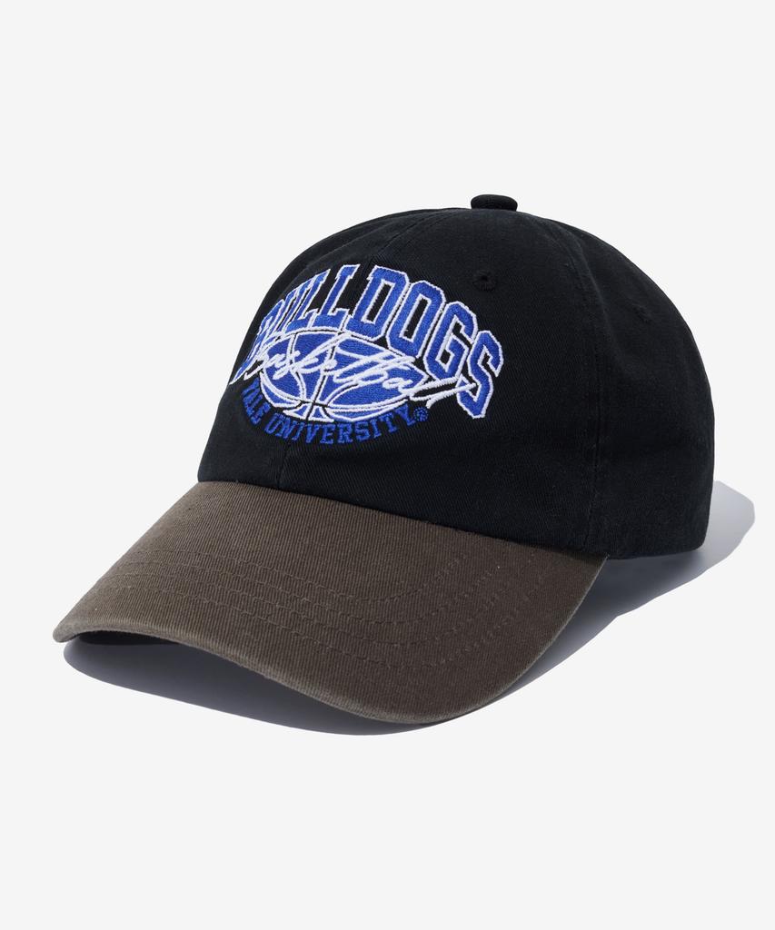 YALE Bulldogs Upper Pique 6P Ball Cap Black