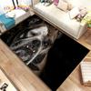 Cartoon French Pit Bull Dog Pet  Area Rug,Carpet Rug for Home Living Room Children Bedroom Sofa Doormat Decor,Non-slip Floor Mat