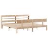 Solid Wood Bed Without Mattress 180x200 Cm Pine Wood