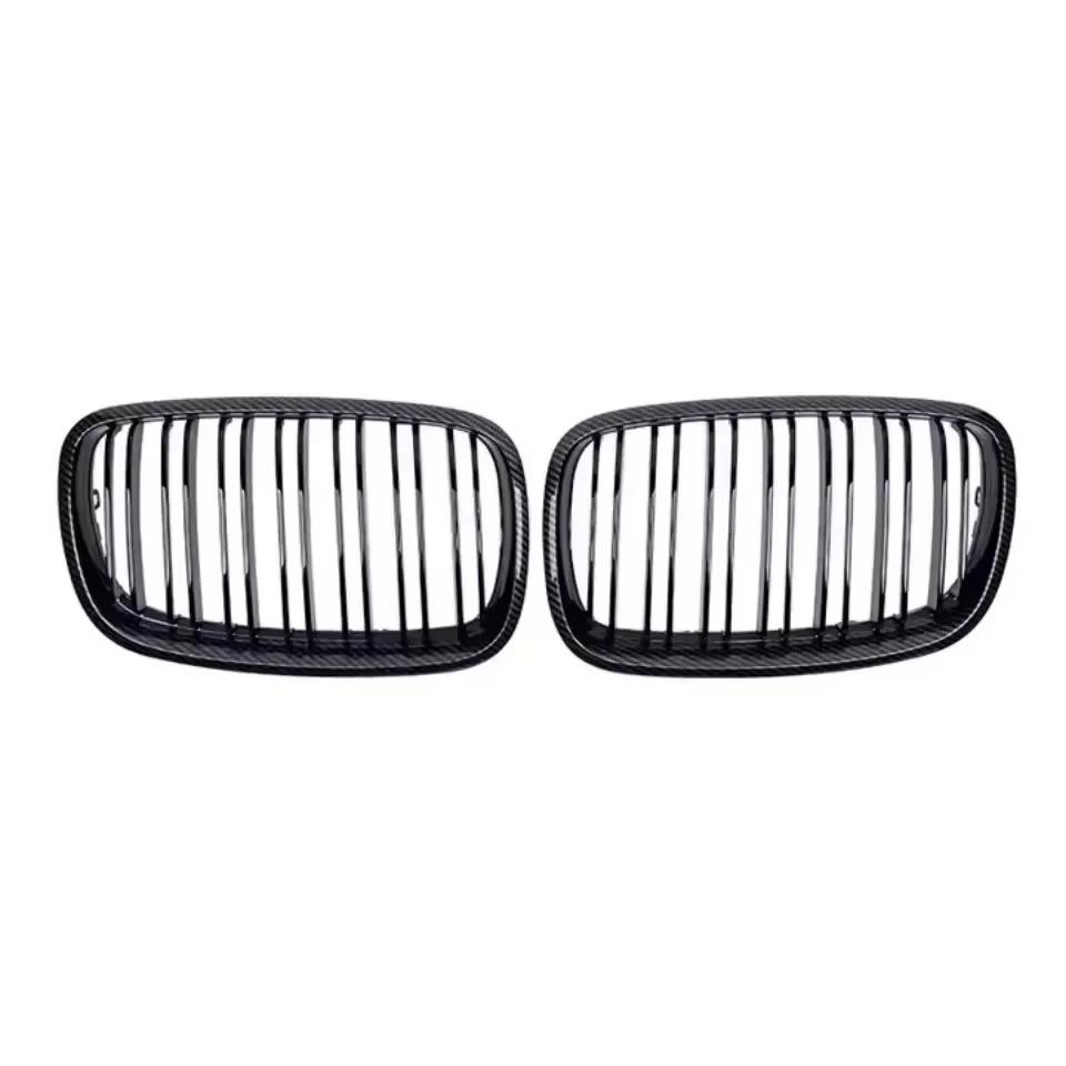 Compatible Silver Grille for 07-14 BMW X5/X6 E70 E71 Starry Sky Edition.