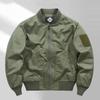 Cotton Bomber Jacket Men's Spring and Autumn Loose Large Size Men's Baseball Jacket