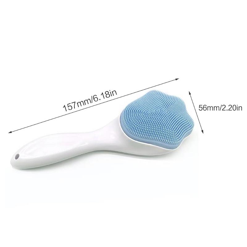 Silicone Cute Pore Exfoliating Face Skin Care Women Female's Removal Cat Paw Face Scrubber Cleansing Tool
