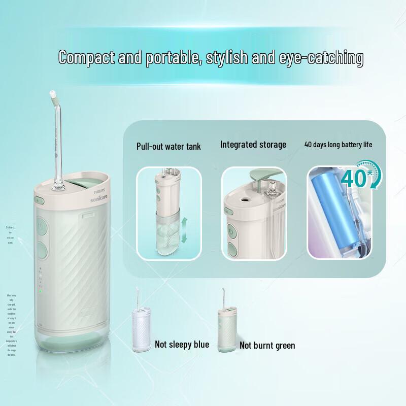 Philips Portable Water Flosser CN Plug (adapter Included)