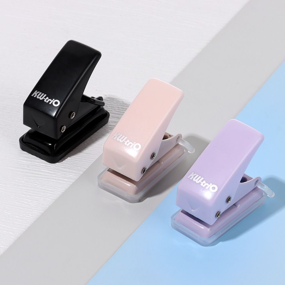 Small Scrapbook Binding Stationery Mini Hole Punch PVC Card Punch Paper Cutter Single Hole