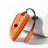 Wildleder Auto Schlüsselhülle Fernbedienungsabdeckung Schale Halter Kette Schlüsselanhänger Fob Für BMW 120i 225i 320i 330Li 1 2 3 Serie i3 iX3 X3 X2 M3 M2 X3M