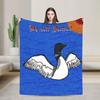 Heated Rivalry My Self Portrait Common Loon  Knitted Blanket Coral Fleece Plush  Lightweight Thin Throw Blanket for Bed Bed Rug