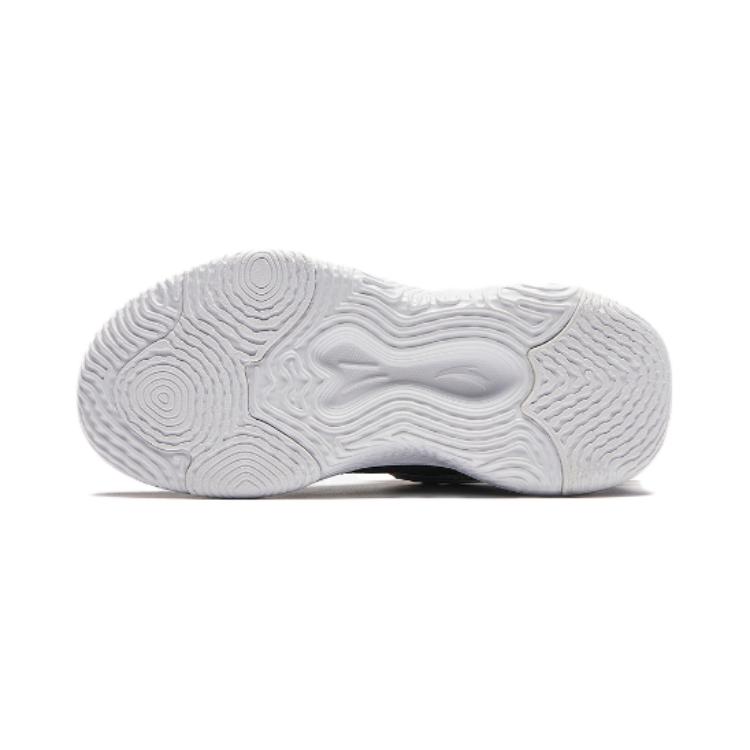 Anta Kids Irregular 3.0 Comfortable Versatile Non-Slip Wear-Resistant Low-Top Basketball Shoes Kids Basketball Shoes Black Purple 312429953-1