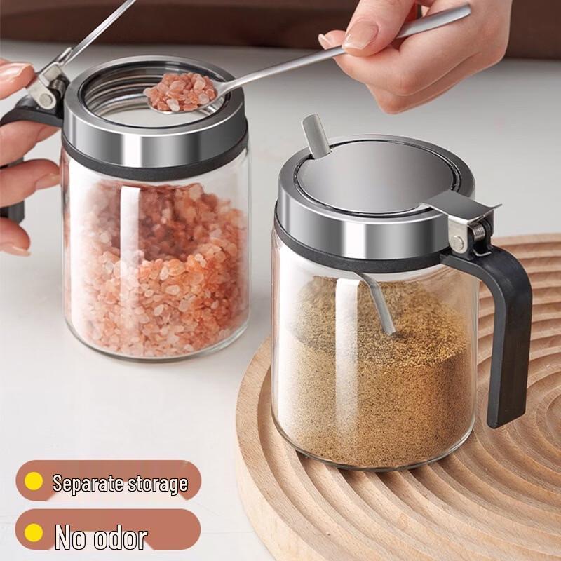 Tianze Glass Seasoning Jar & Storage Set