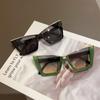 New Fashion Women Sunglasses Personalized Trendy Cat Eye Design Sun Glasses Uv Resistant High End Glasses Men Outdoor Sunnies