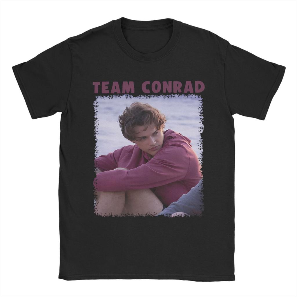 Conrad Fisher Bootleg T-skjorte The Summer I Turned Pretty T-skjorter Kortermet T-skjorte Strand 100% Bomull Rund Hals Oversized T-skjorter