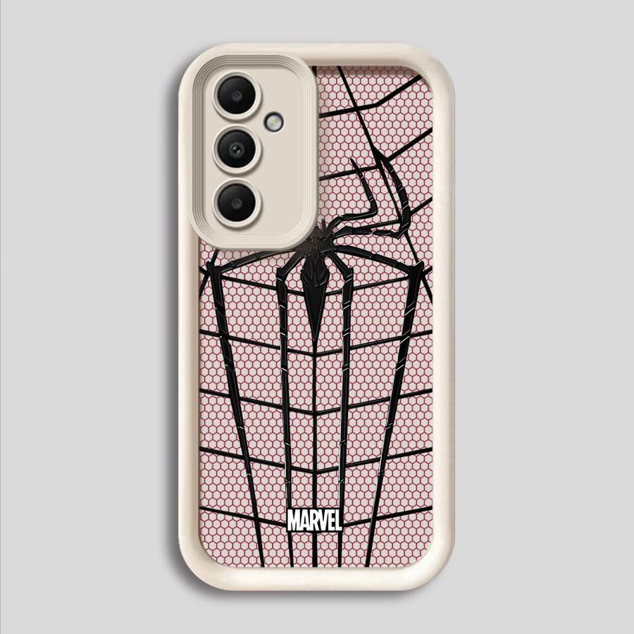 HETT Marvel Spider Man Spindelnät Mjukt Skal Telefonfodral för Samsung Galaxy A16 A24 A13 A32 A56 A26 A22 A33 A23 A12 A34 A36 A14