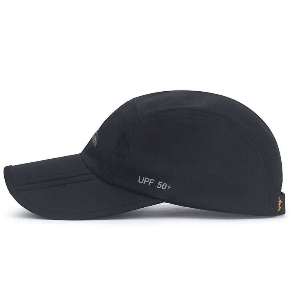 Quick Drying Sun Visor Hat Solid Color Mountaineering Cap Outdoor Sports Baseball Cap