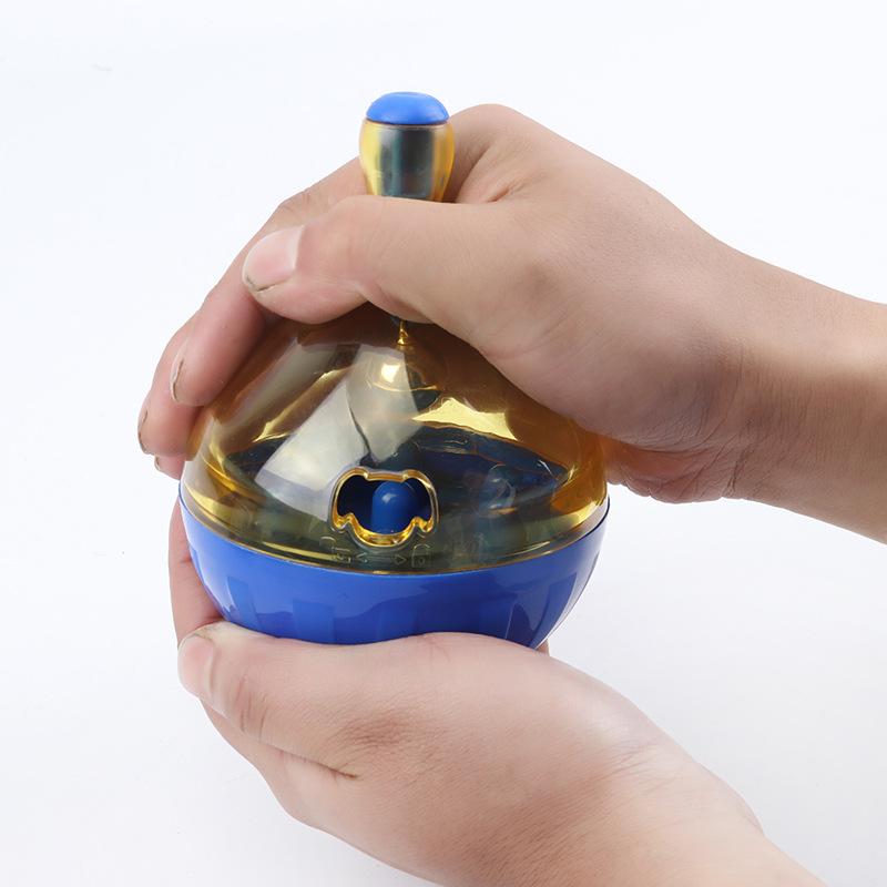 Cat Dog Automatic Food Leaker Ball Interactive Fun Bowl Pet Toys Tumbler Kitten Shaking Leakage Ball Pet Cat Dog Accessories ZPG