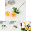 Kunstblume Langer Stiel Pingpong-Chrysantheme Hochzeitsdeko Zuhause Foto-Requisite