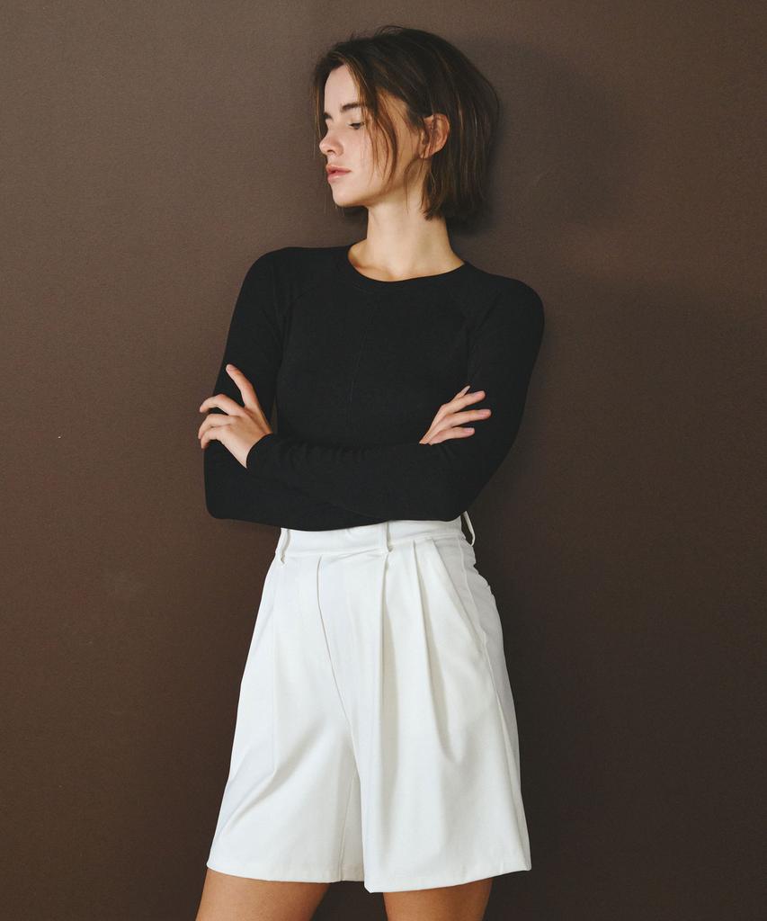 FORMATIVE Flex Bermuda Shorts (Fmpt13As)_Ivory