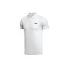 Li-Ning Solid Color Embroidered Small Logo Short Sleeve Polo Shirt Men Tops APLS131-1