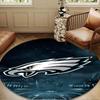 Philadelphia Eagles Night Game Round Mat, Anti-slip Circle Carpet Chair Rug For livingroom,Bedroom, Doormat Home Decor Gift Christmas Gifts