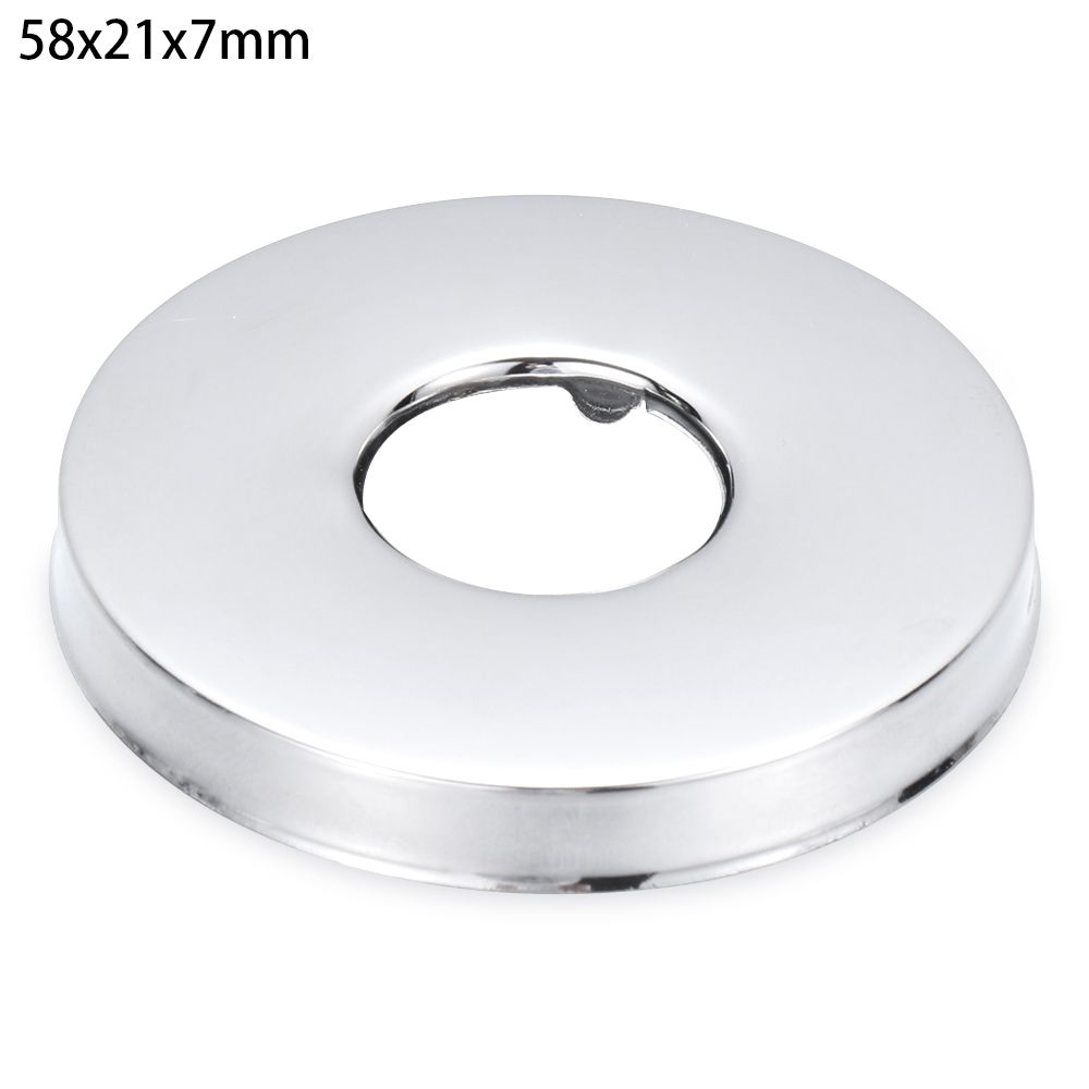 Chrome Stainless Steel Faucet Decor Faucet Accessories Faucet Decorative Cover Pipe Wall Covers
