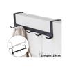 5-Link Door Storage Hook Universal Multifunction Home Storage Rack No Punch Traceless Wall Hanger Hook