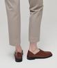 MUSINSA STANDARD WOMAN Women'S Heavyweight Fleece-Lined Slim Straight Hidden Elastic Waist Slacks [Light Beige]